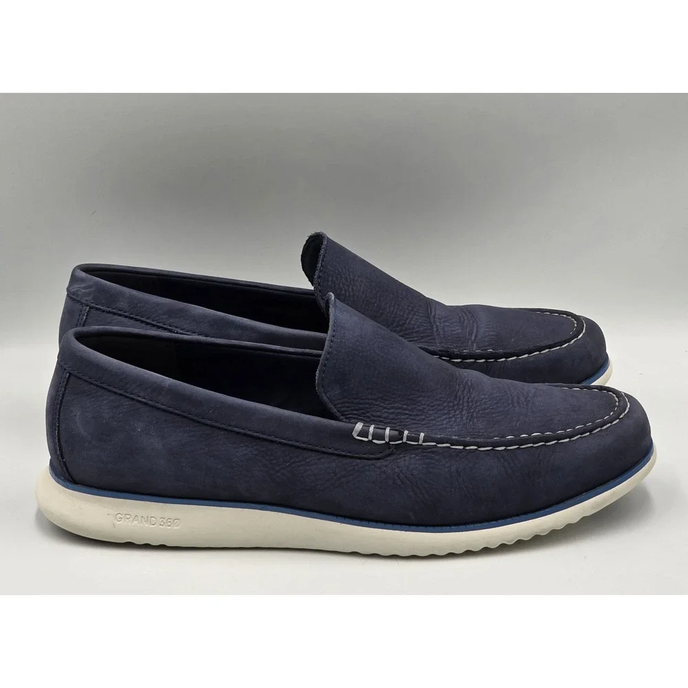 Cole Haan 2.Zerogrand Venetian Loafer Men's 11.5M Marine Blue C33016